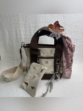 Madden Girl Brown Mini Tote 🤎🤠